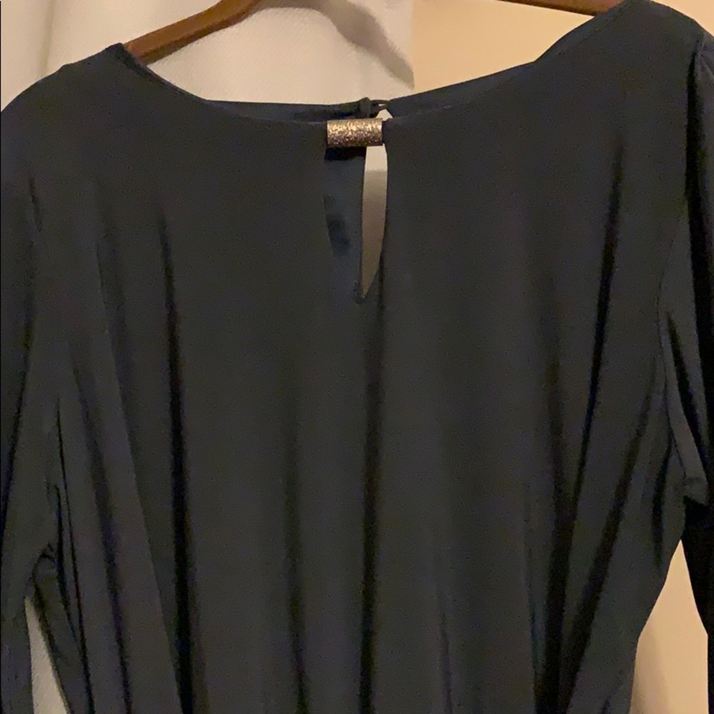 Charcoal grey pantsuit